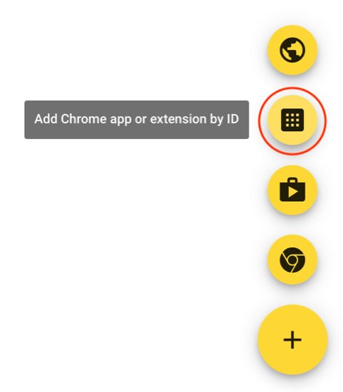 Click Add Chrome App