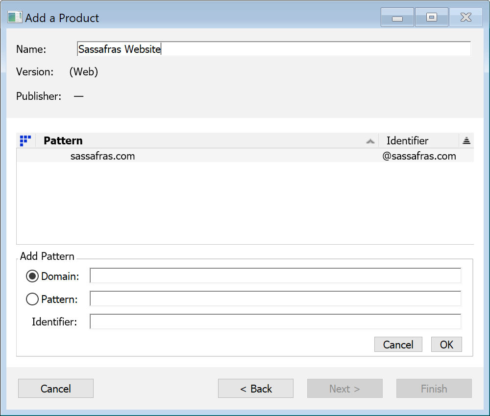 Web Product Pattern