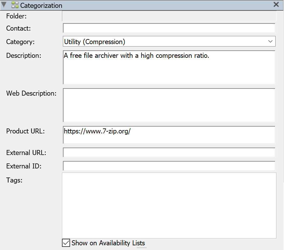 Product Categorization