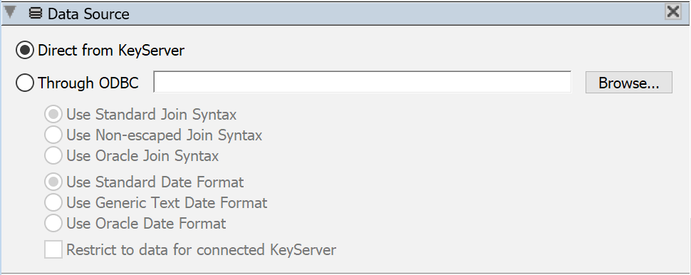 Report Builder Data Sources