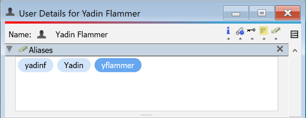 User Aliases
