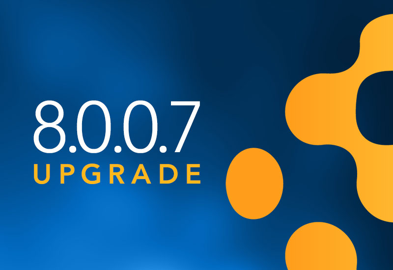 8.0.0.7 Upgrade